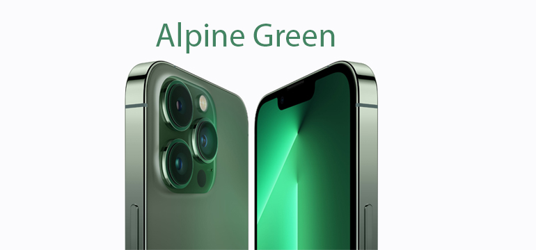 Alpine Green màu mới cho iPhone 13 Series