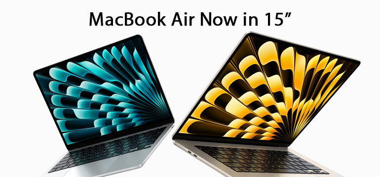 MacBook Air Now in 15”